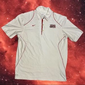 Nike Dri-Fit UL Ragin Cajun Polo Size Medium